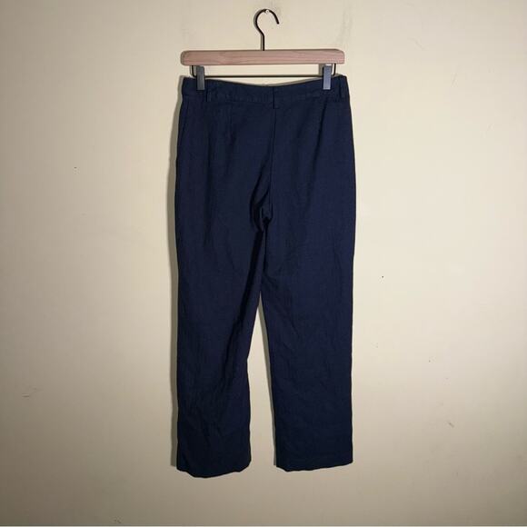 L.L. BEAN Classic Fit Straight business casual Pants in Dark Blue 4 - Picture 4 of 4